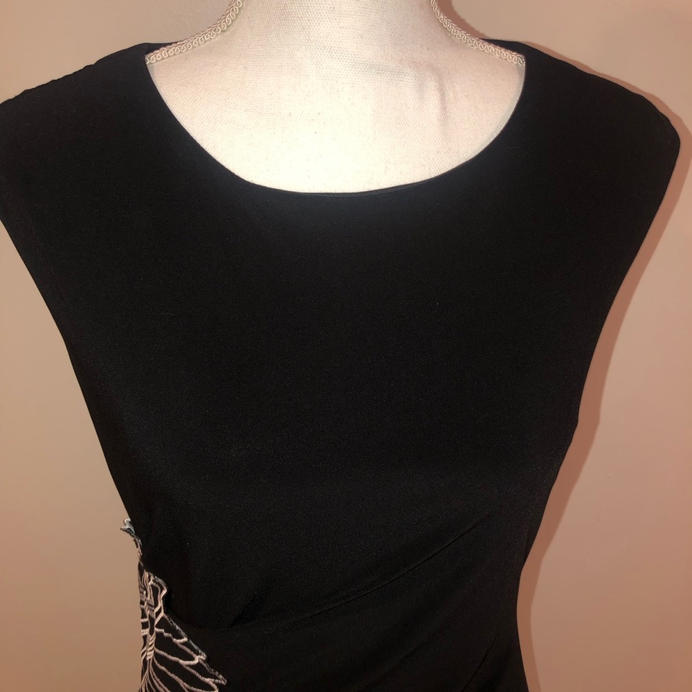 RONNI NICOLE SZ.6 Black dress‎ 💐 - Picture 9 of 11